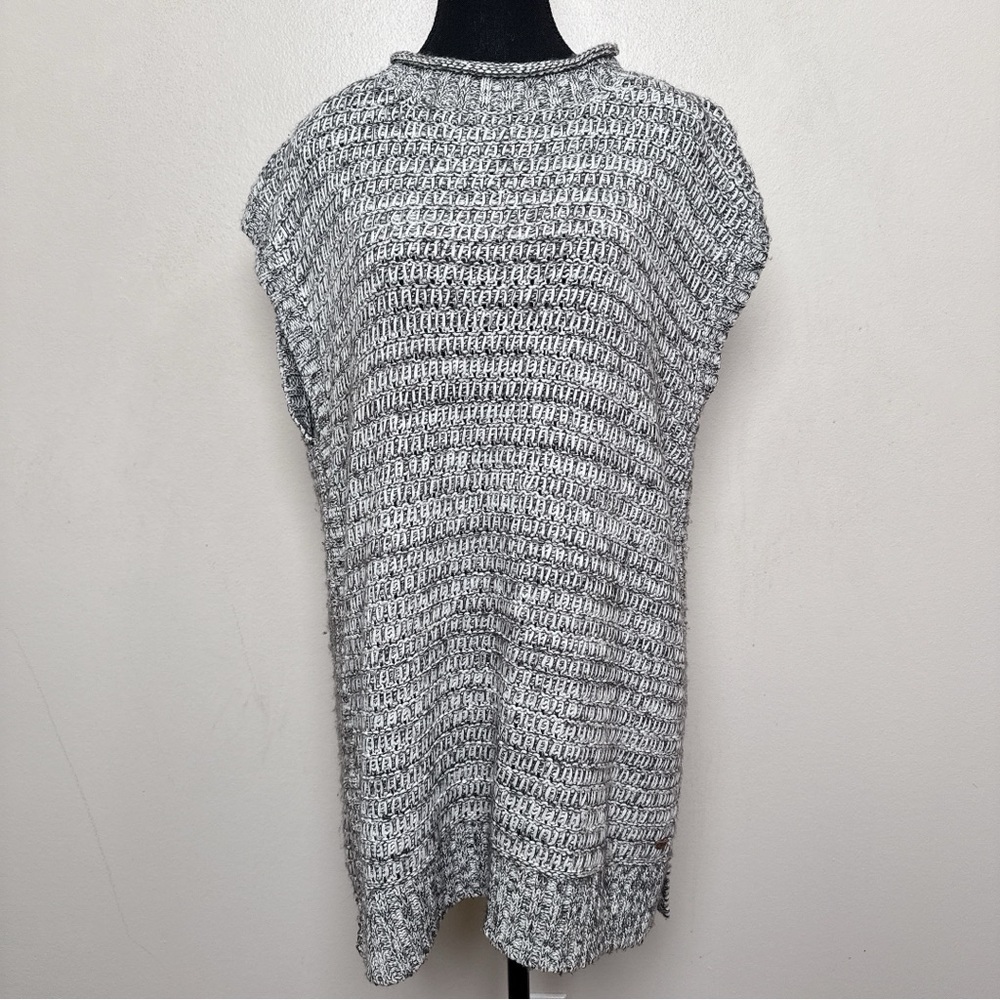 Roots Womens Medium Marble Sleeveless Knitted Tunic Sweater